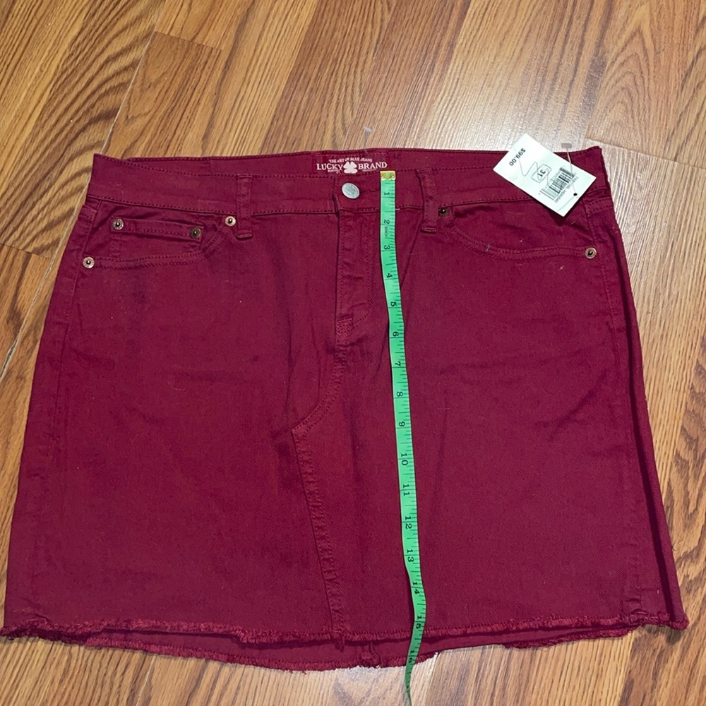 Lucky Brand Blossom Mini Skirt size 12/31